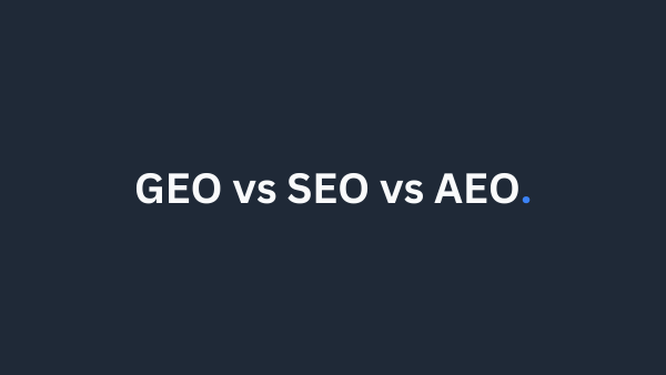 GEO vs SEO vs AEO: What's Real, What's Hype, and What Actually Works
