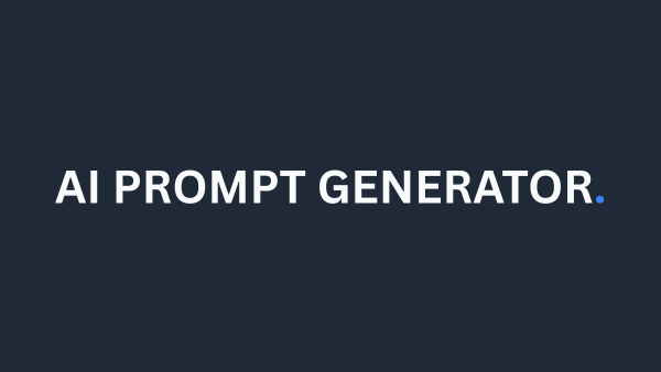 AI Prompt Generator dashboard preview